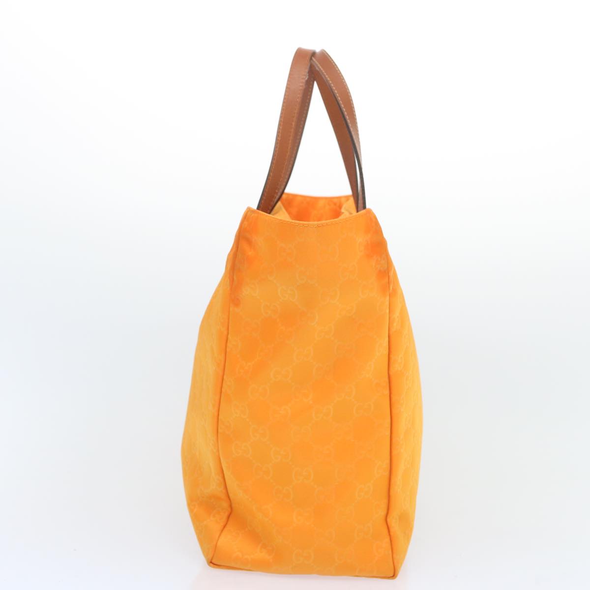 GUCCI GG Canvas Tote Bag Orange 282439  66935