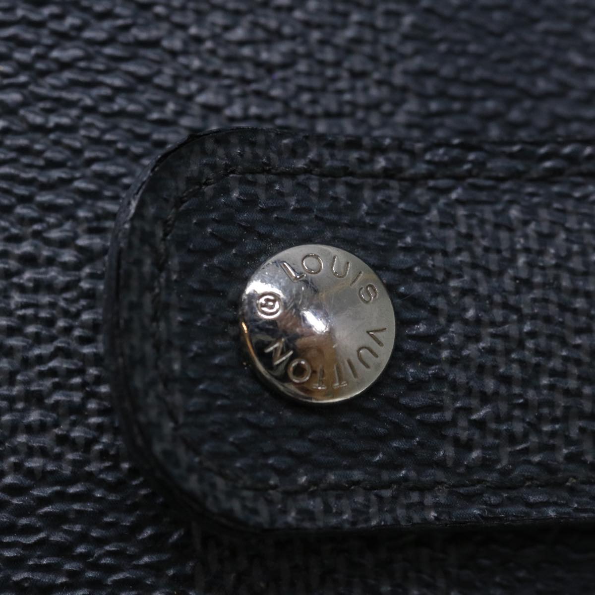LOUIS VUITTON Damier Graphite Agenda MM Day Planner Cover R20242 LV 66975