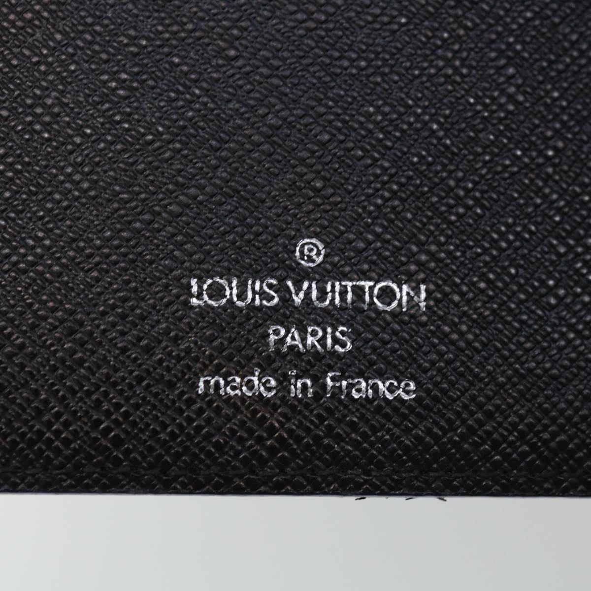 LOUIS VUITTON Damier Graphite Agenda MM Day Planner Cover R20242 LV 66975