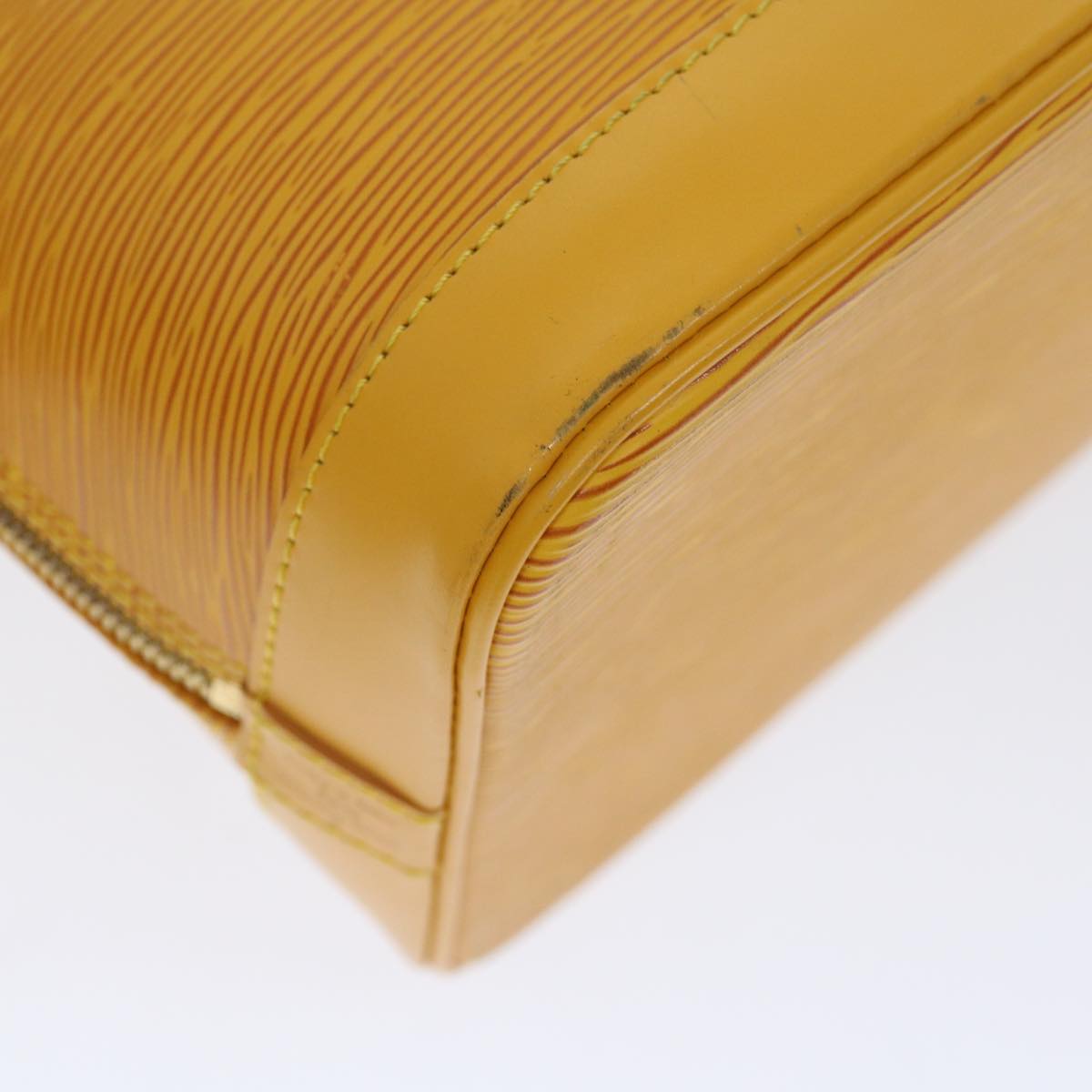LOUIS VUITTON Epi Alma Hand Bag Tassili Yellow M52149 LV 67052