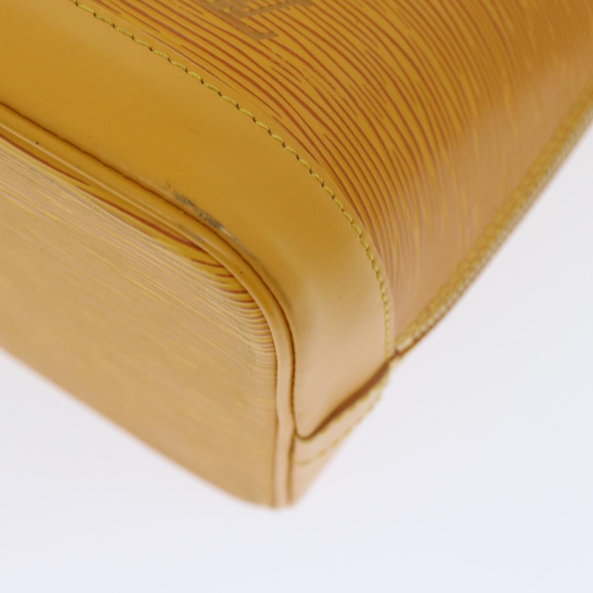LOUIS VUITTON Epi Alma Hand Bag Tassili Yellow M52149 LV 67052