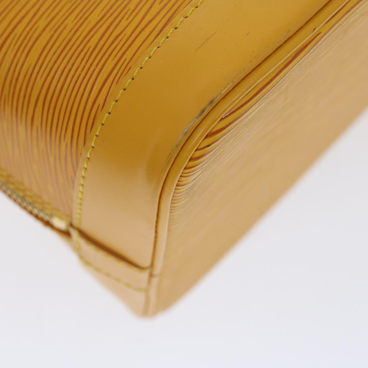 LOUIS VUITTON Epi Alma Hand Bag Tassili Yellow M52149 LV 67052
