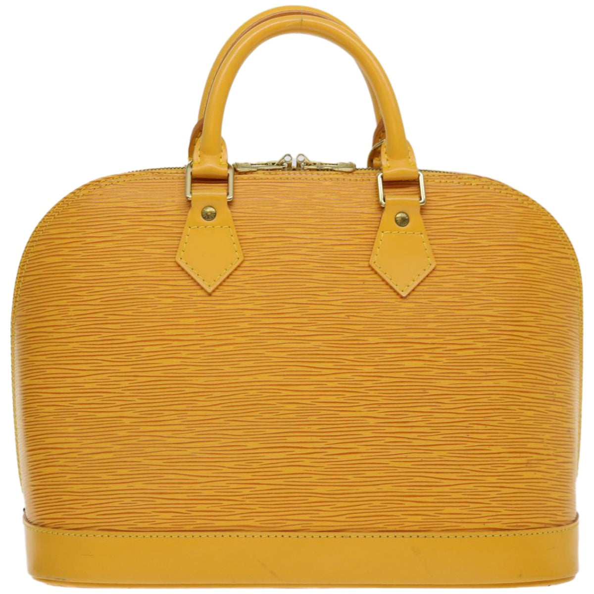 LOUIS VUITTON Epi Alma Hand Bag Tassili Yellow M52149 LV 67052