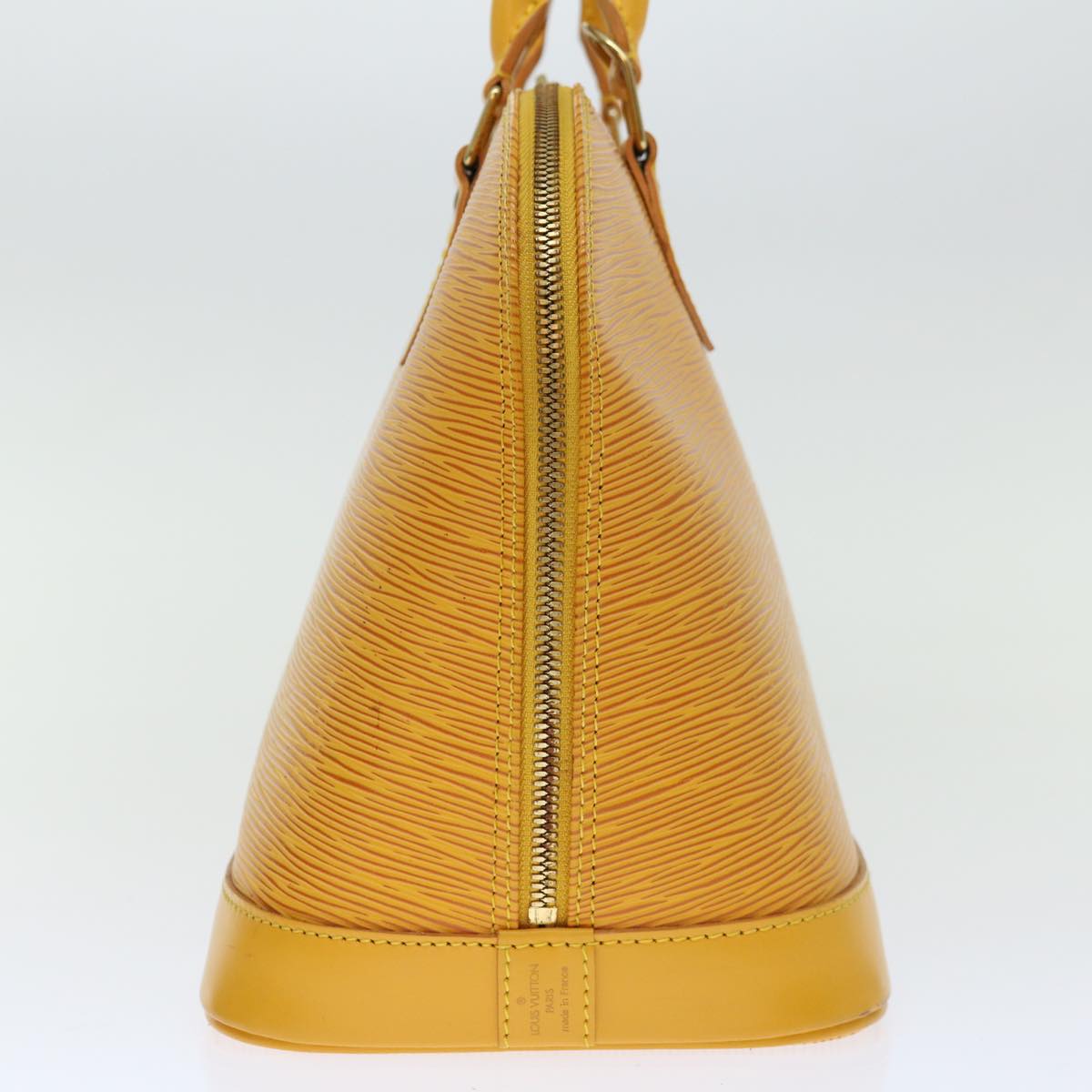 LOUIS VUITTON Epi Alma Hand Bag Tassili Yellow M52149 LV 67052