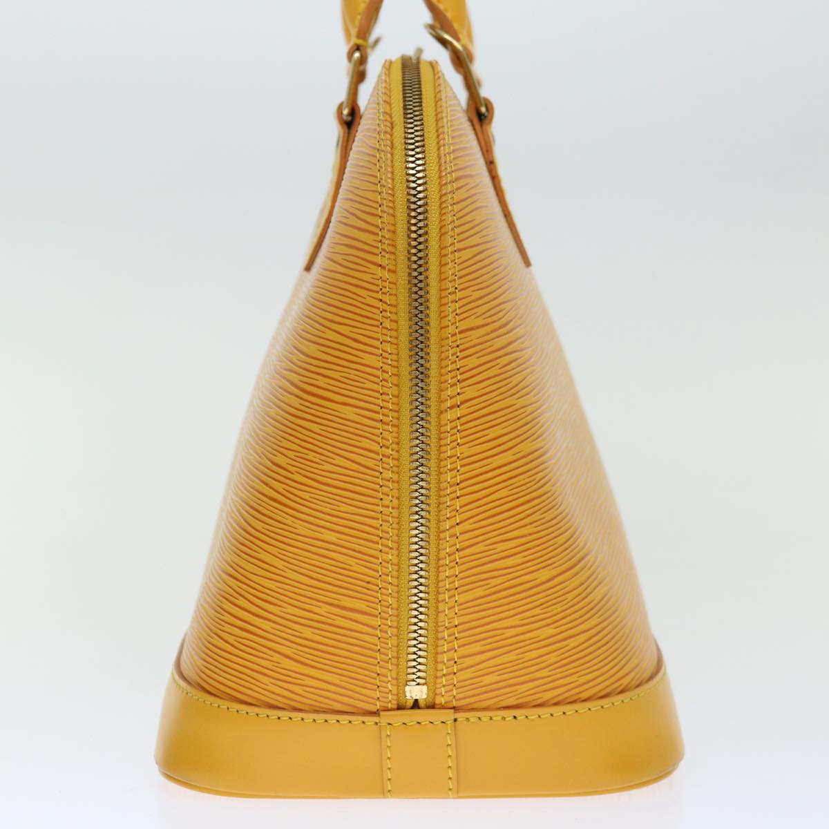LOUIS VUITTON Epi Alma Hand Bag Tassili Yellow M52149 LV 67052