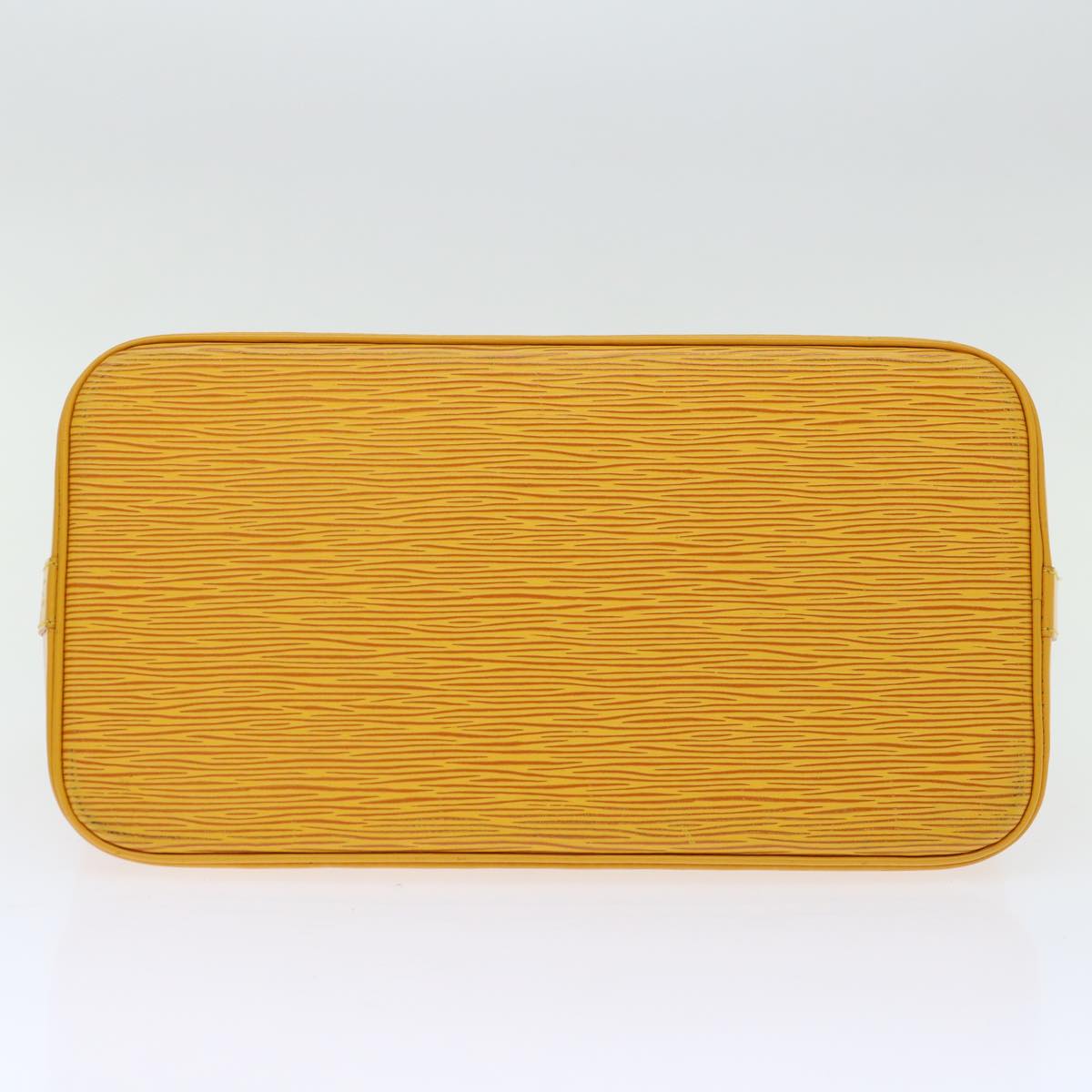 LOUIS VUITTON Epi Alma Hand Bag Tassili Yellow M52149 LV 67052