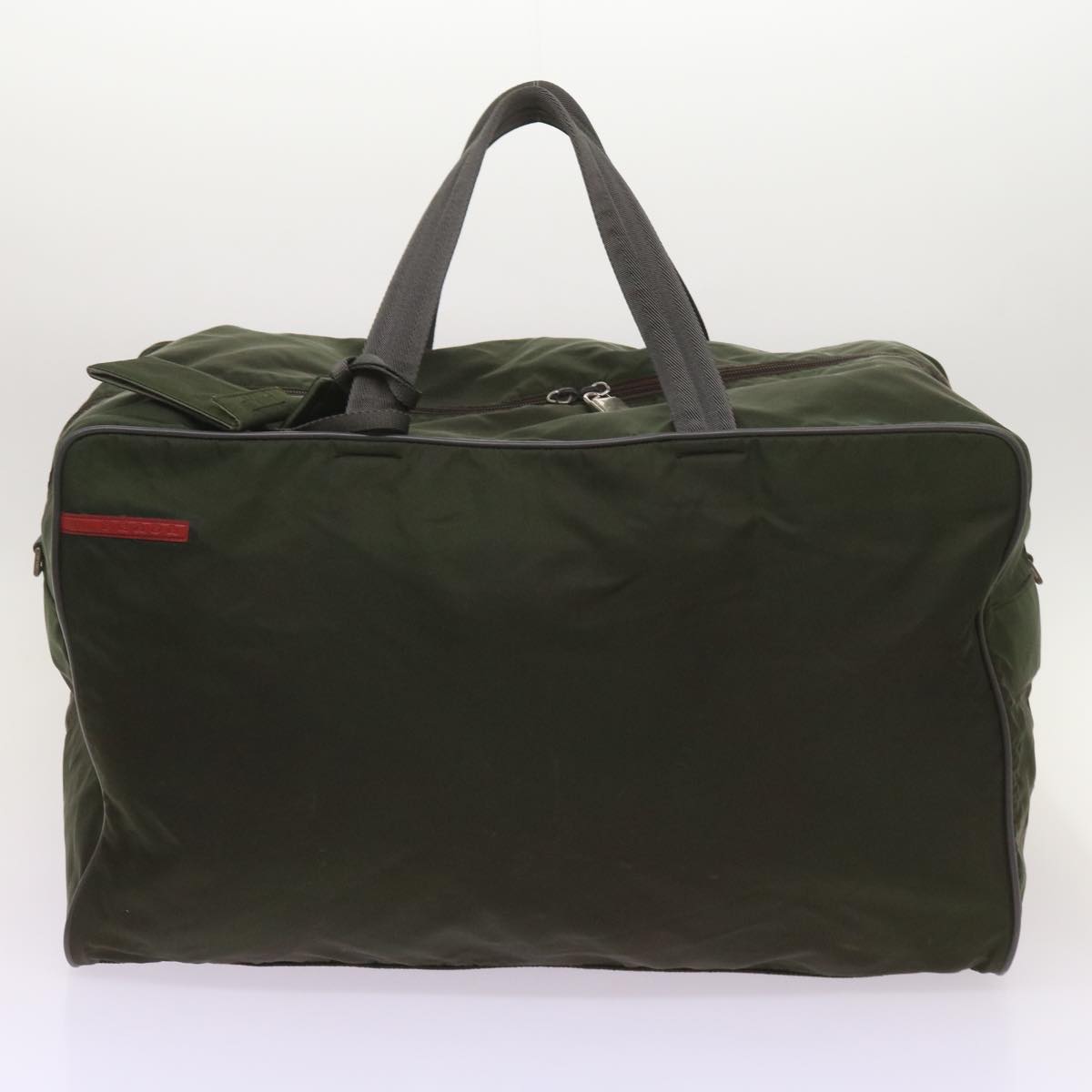 Luxury PradaShoulder Bag Nylon 2Set Black Khaki 67079