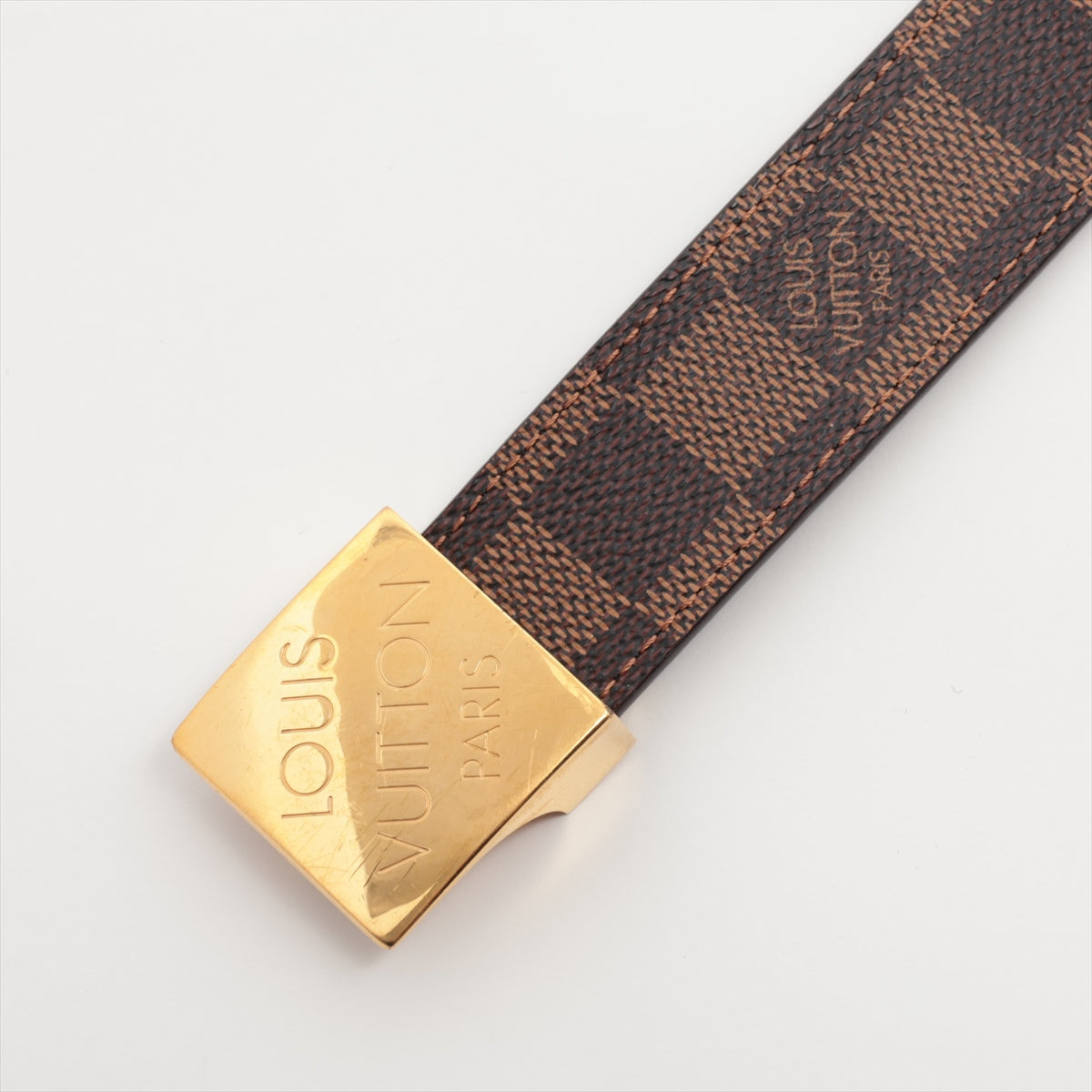 Louis Vuitton Sanctuary Carre 80/32 Belt 80/32 PVC  Leather Brown Damiet