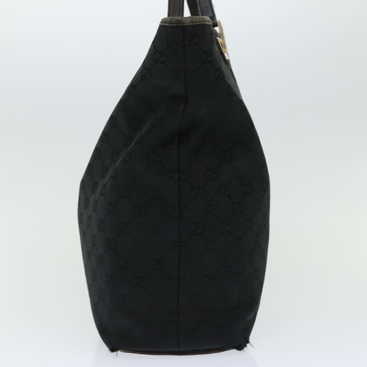 GUCCI GG Canvas Tote Bag Black 002 1098 1705  67224