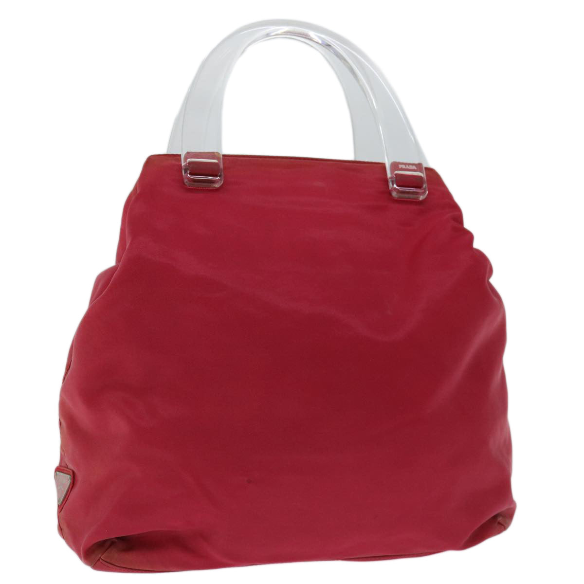 Luxury PradaHand Bag Nylon Pink 67235