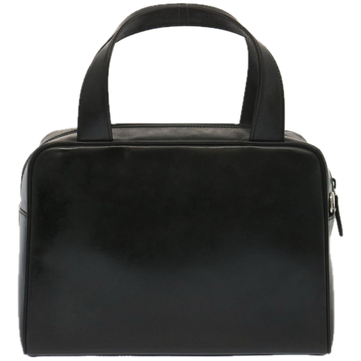 GUCCI Hand Bag Patent leather 2way Black  67289