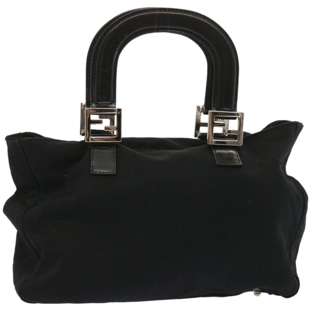 Luxury FendiHand Bag Nylon Black67349