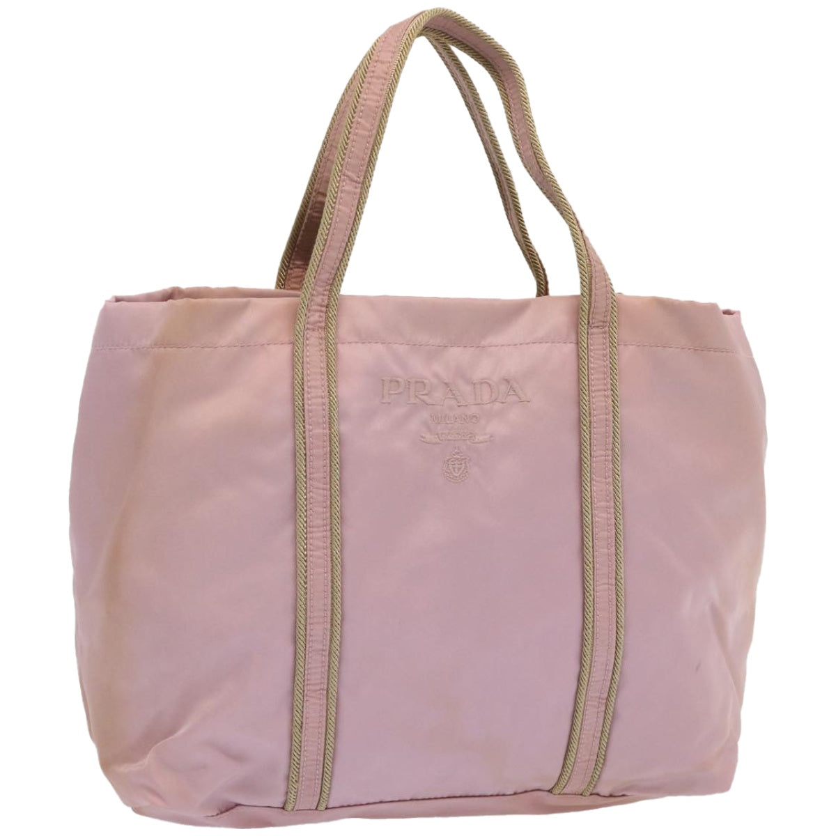 Luxury PradaHand Bag Nylon Pink 67416