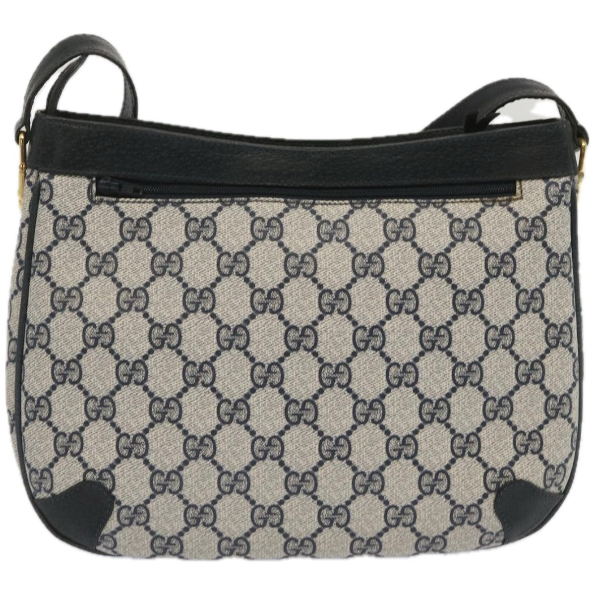 GUCCI GG Supreme Shoulder Bag PVC Navy 67 001 4679  67444