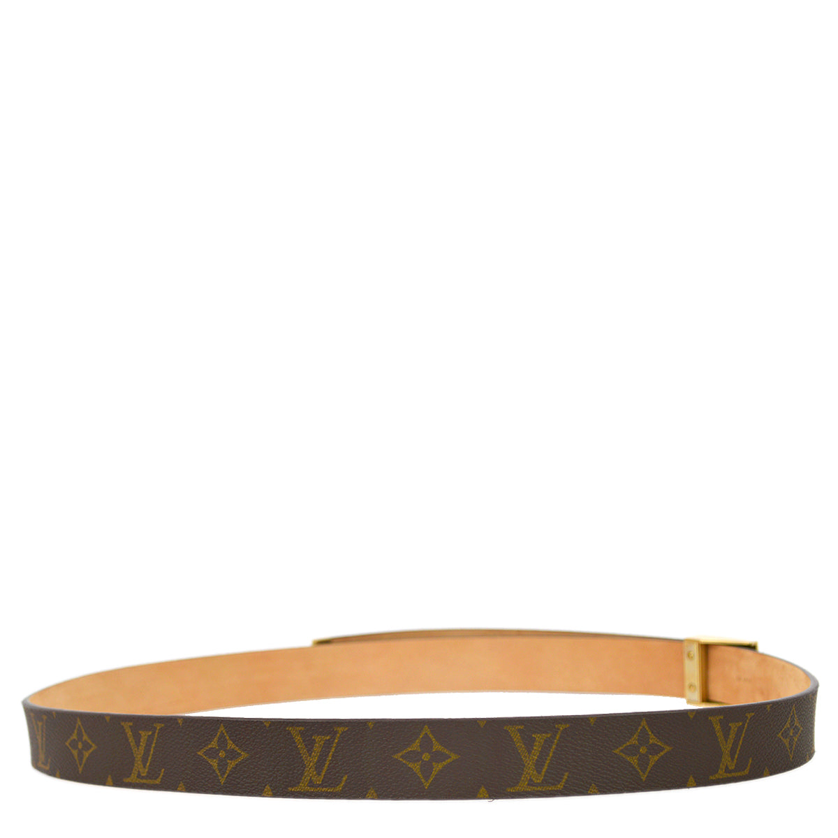 Louis Vuitton Monogram Ceinture Carre Belt M6800 Small Good