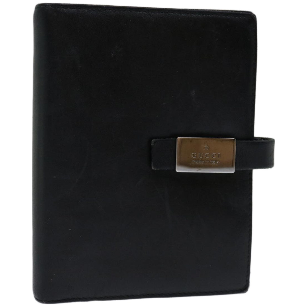 GUCCI Day Planner Cover Leather Black 031 0416 0914  67556
