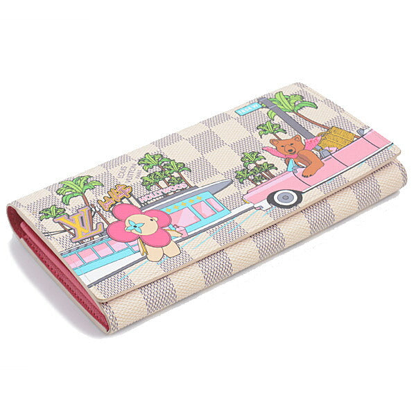 Louis Vuitton Damier Azur Wallet N60497