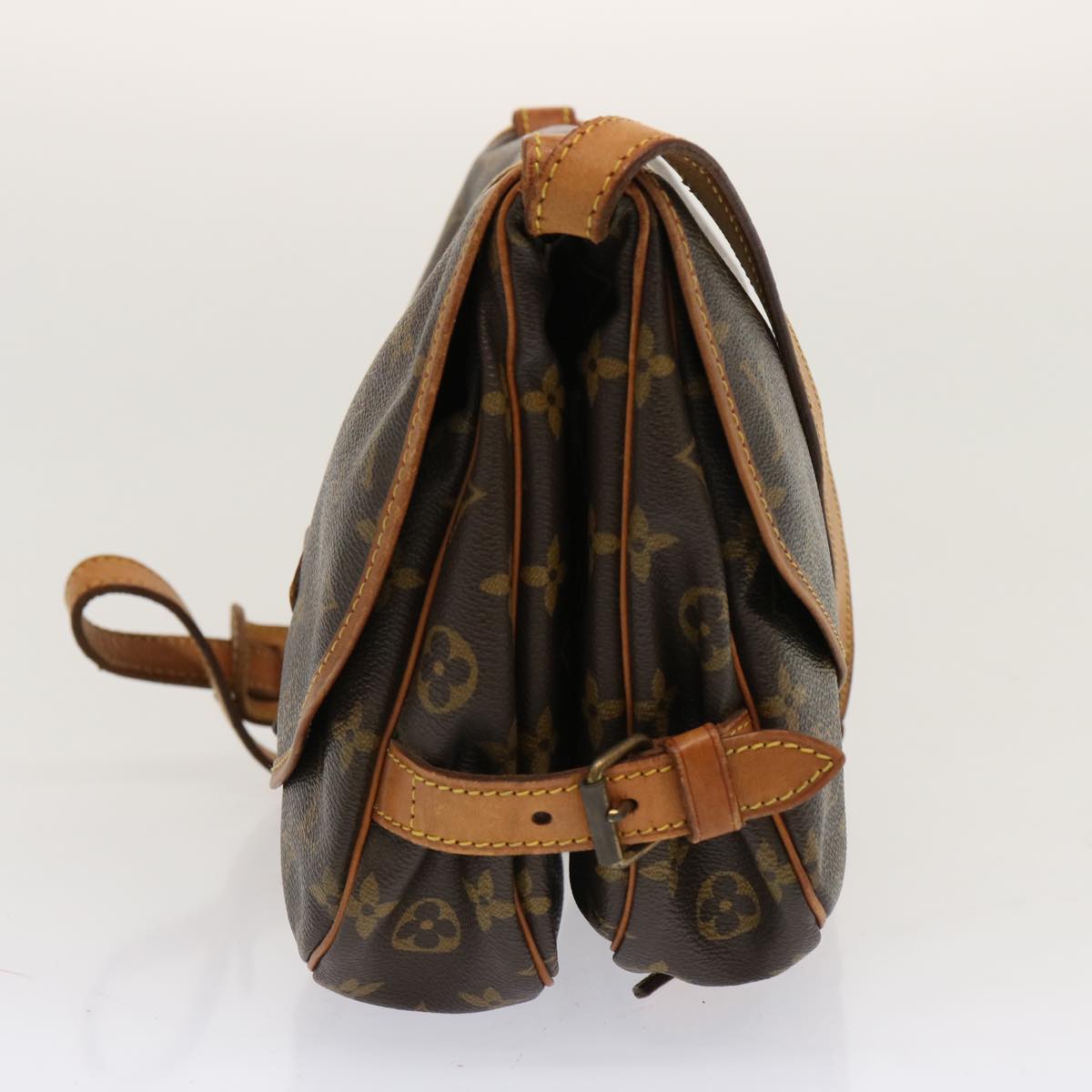 LOUIS VUITTON Monogram Saumur 30 Shoulder Bag M42256 LV 67640