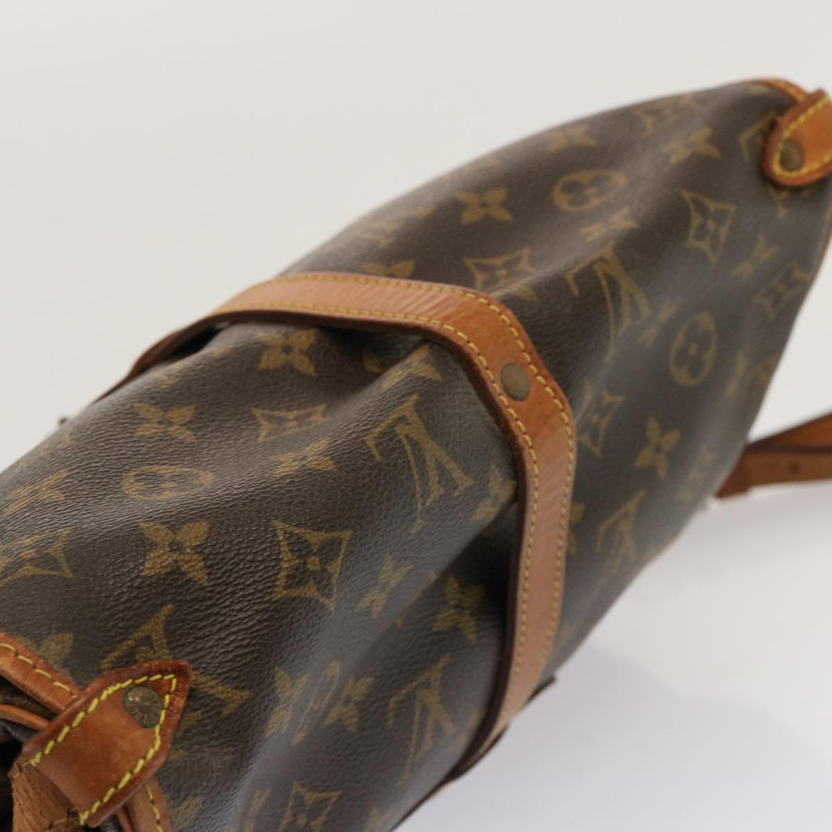 LOUIS VUITTON Monogram Saumur 30 Shoulder Bag M42256 LV 67640
