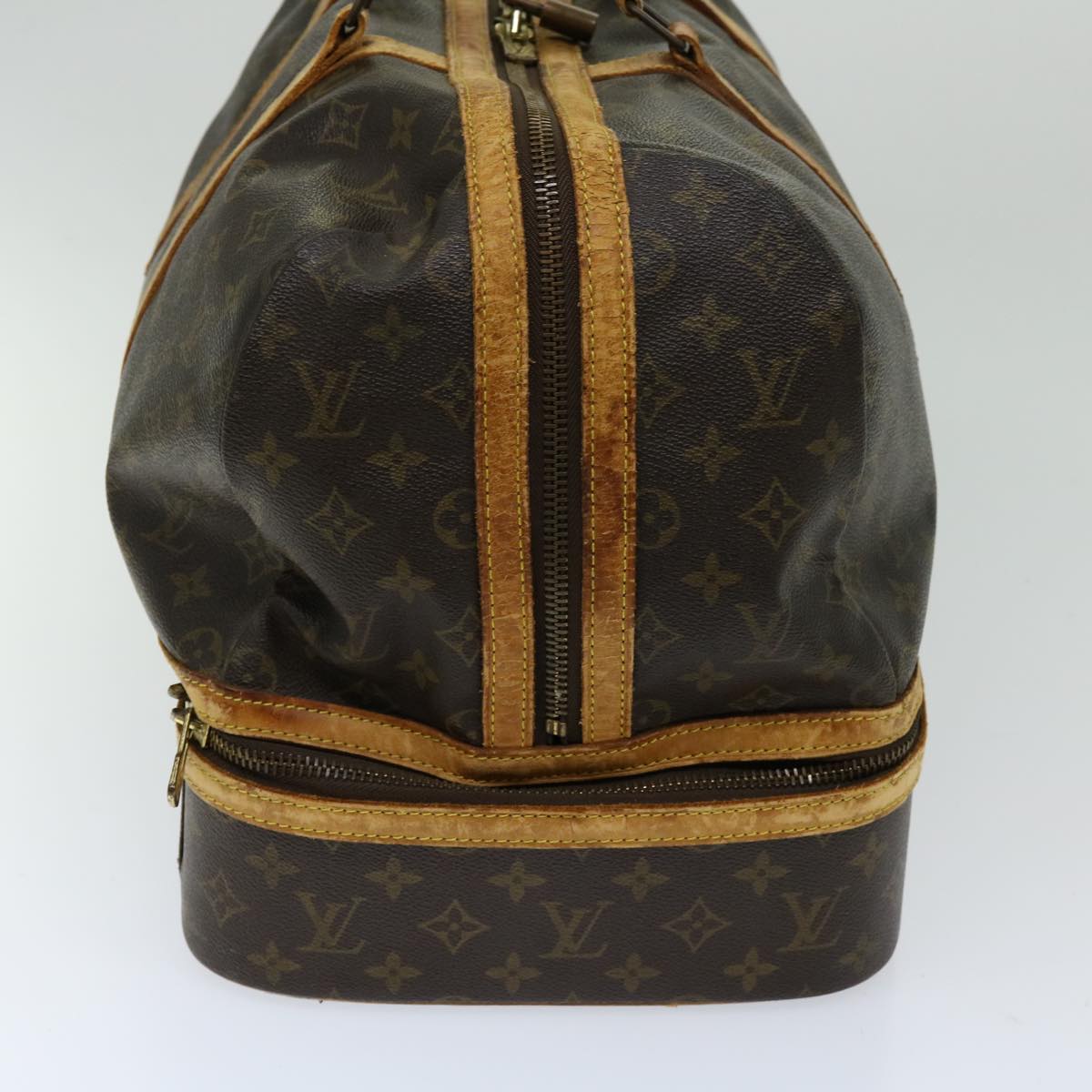 LOUIS VUITTON Monogram Sac Sports Boston Bag M41444 LV 67665