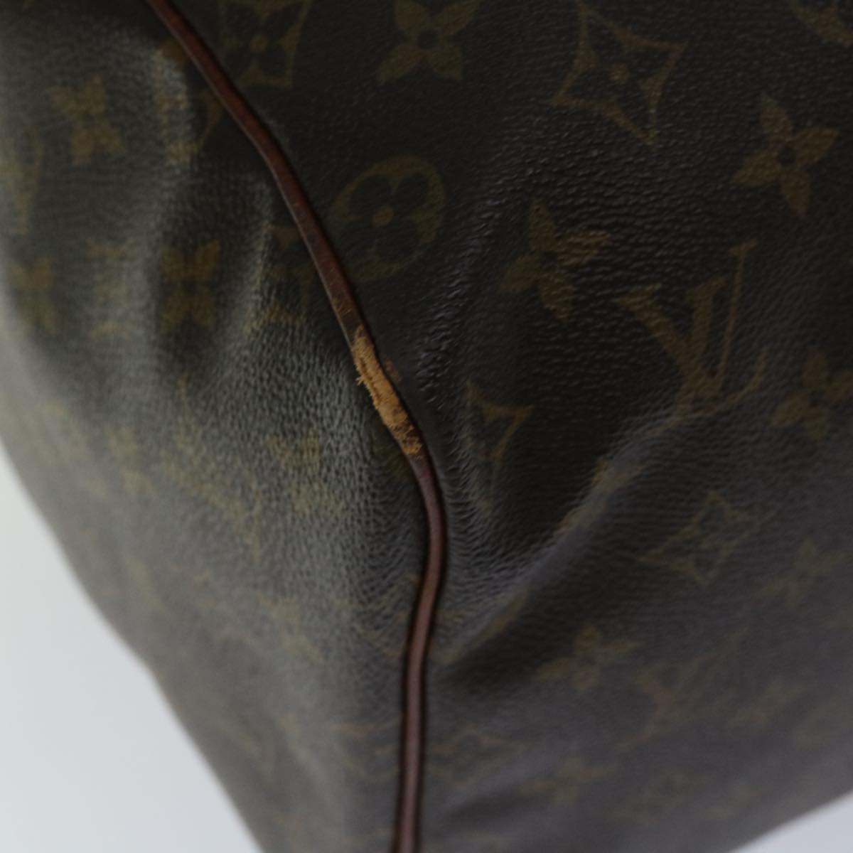 LOUIS VUITTON Monogram Keepall 55 Boston Bag M41424 LV 67843