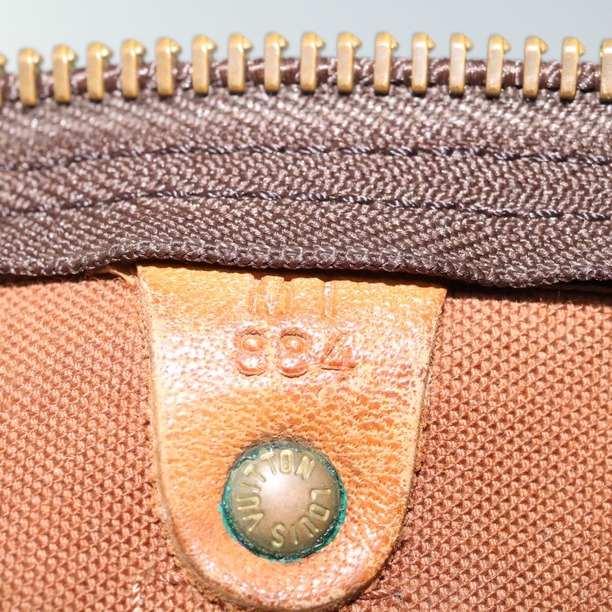 LOUIS VUITTON Monogram Keepall 55 Boston Bag M41424 LV 67843