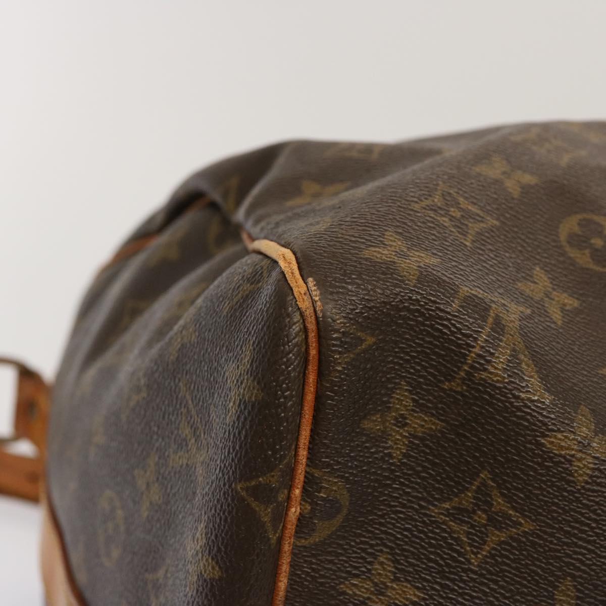 LOUIS VUITTON Monogram Keepall Bandouliere 55 Boston Bag M41414 LV 67844