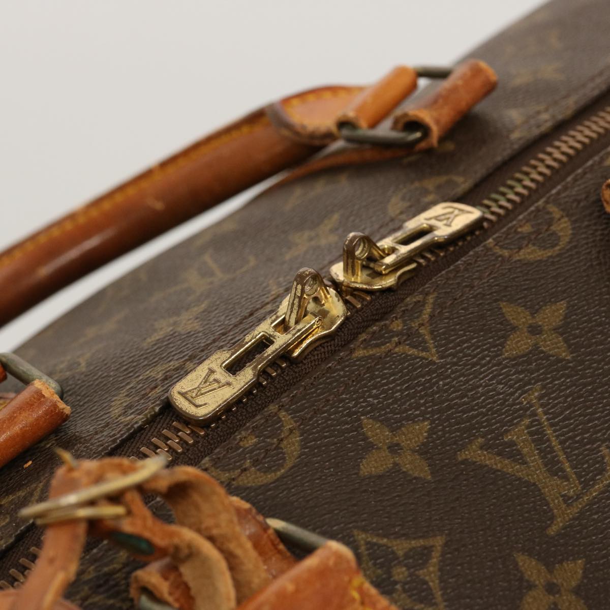 LOUIS VUITTON Monogram Keepall Bandouliere 55 Boston Bag M41414 LV 67844