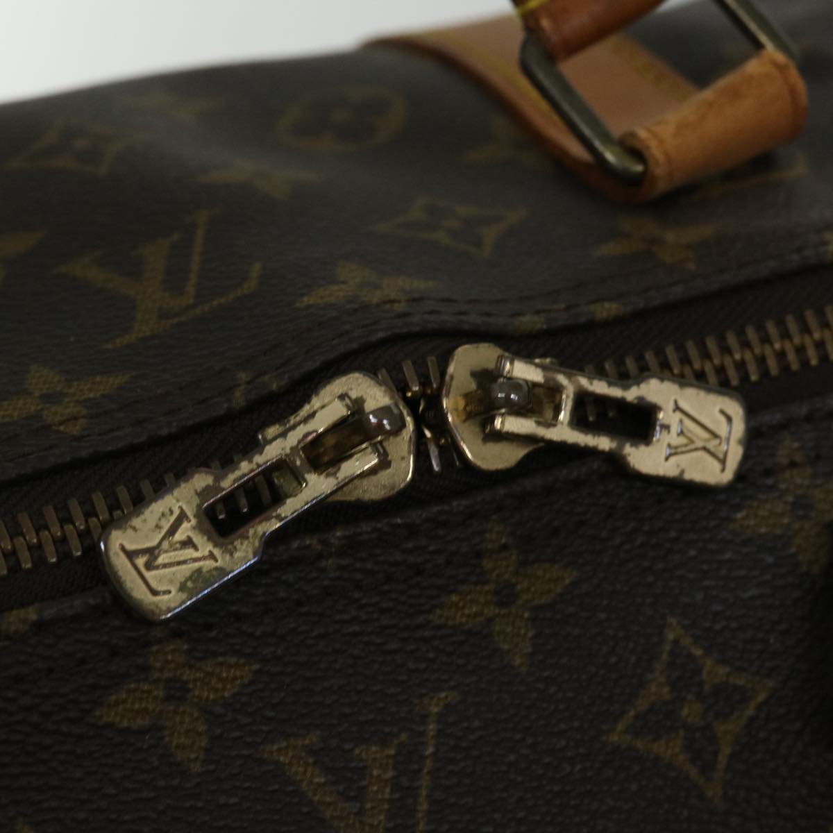 LOUIS VUITTON Monogram Keepall Bandouliere 60 Boston Bag M41412 LV 67845