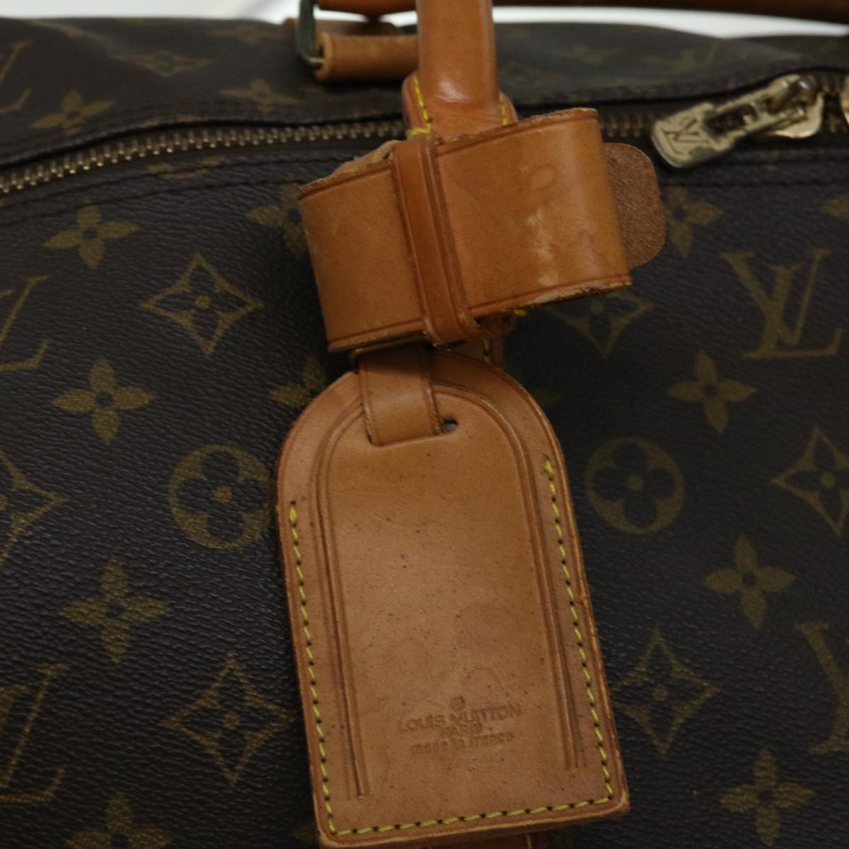 LOUIS VUITTON Monogram Keepall Bandouliere 60 Boston Bag M41412 LV 67845