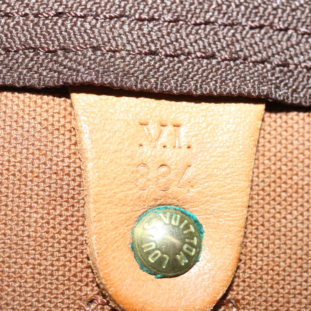 LOUIS VUITTON Monogram Keepall Bandouliere 60 Boston Bag M41412 LV 67845