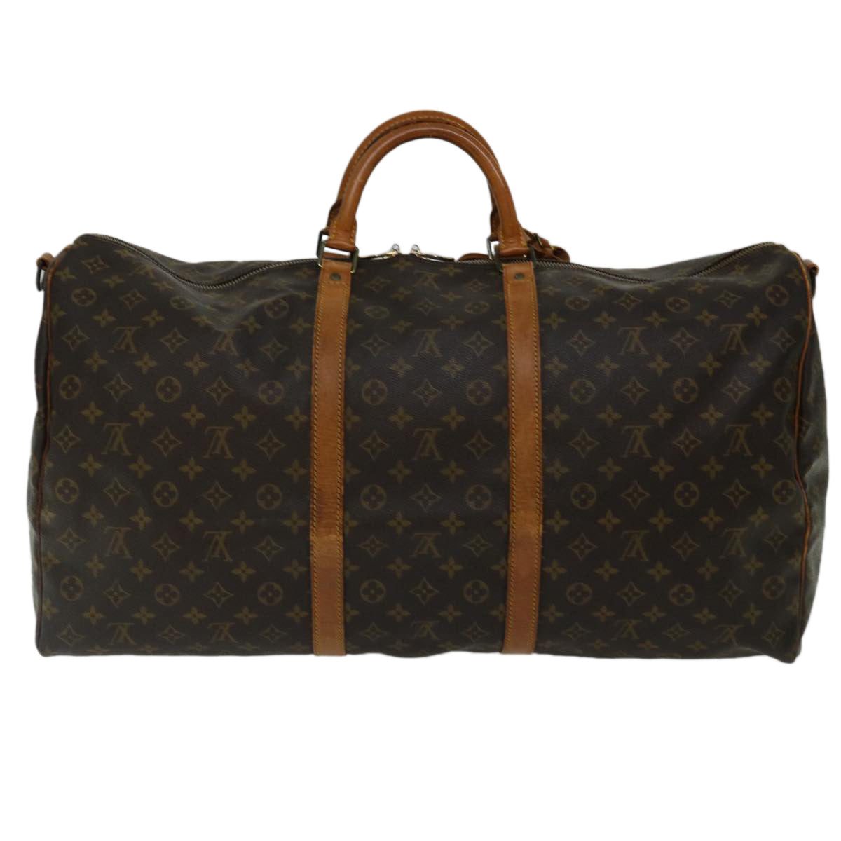 LOUIS VUITTON Monogram Keepall Bandouliere 60 Boston Bag M41412 LV 67845