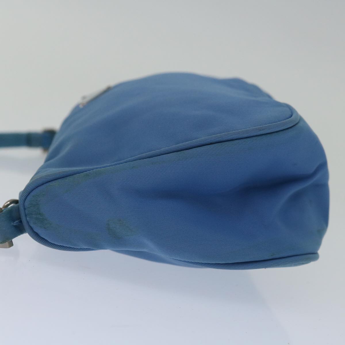 Luxury PradaAccessory Pouch Nylon Light Blue 67877