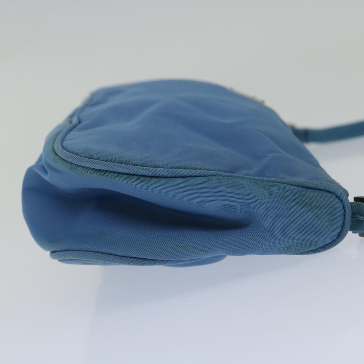 Luxury PradaAccessory Pouch Nylon Light Blue 67877
