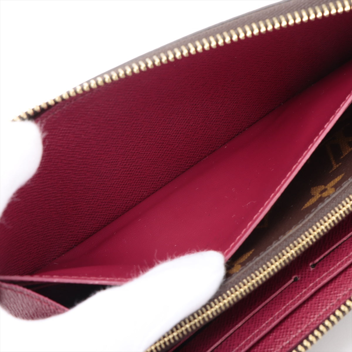 Louis Vuitton Monogram Portfolio Clemens M60742 Fushai Round  Wallet