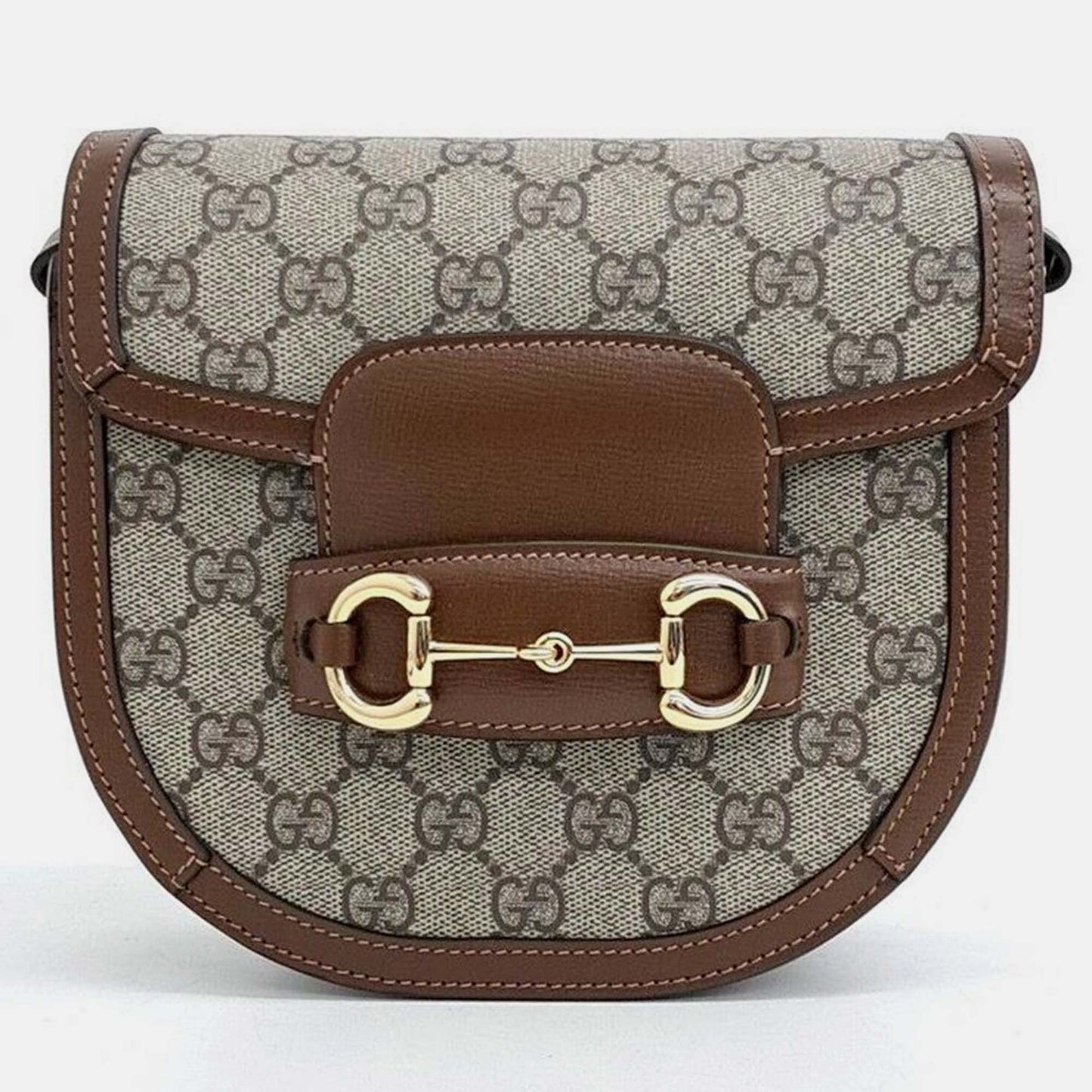 Luxury Gucci Trending 2025 1955 Horsebit Round Mini Bag