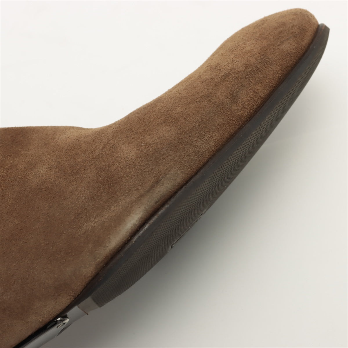 Louis Vuitton Sued Boots  Size Men Brown NI0141