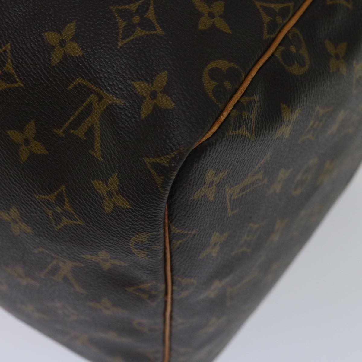 LOUIS VUITTON Monogram Keepall 55 Boston Bag M41424 LV 68001