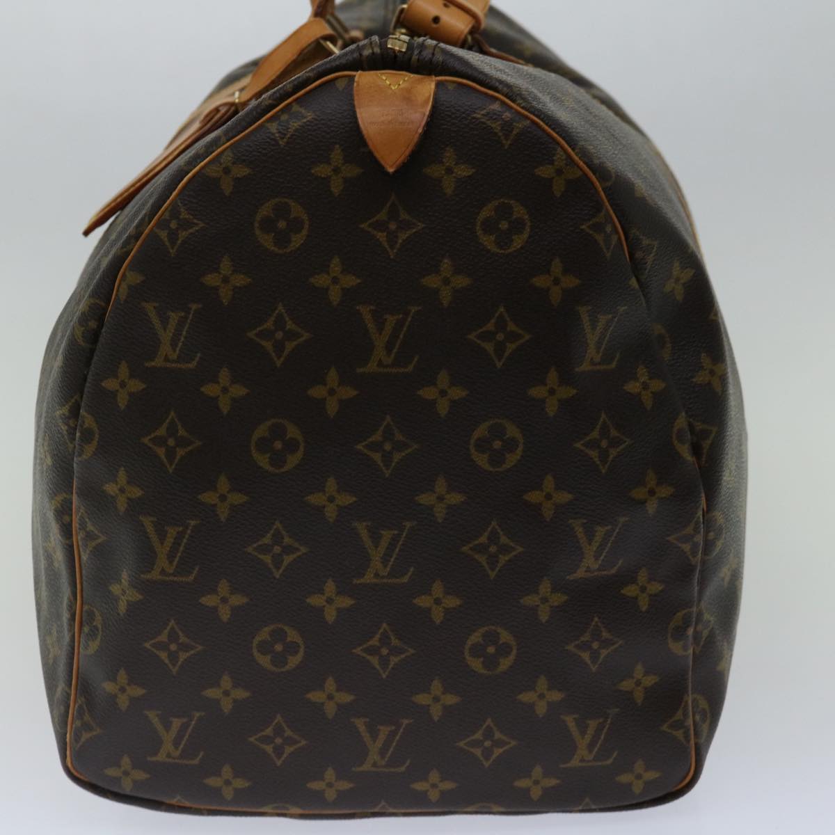 LOUIS VUITTON Monogram Keepall 55 Boston Bag M41424 LV 68001
