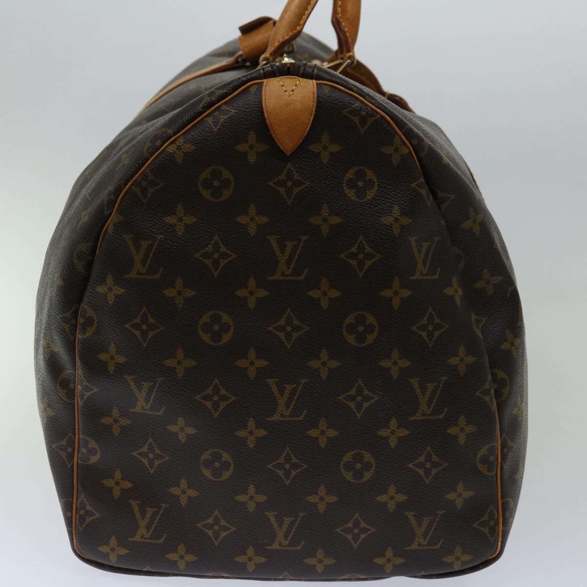 LOUIS VUITTON Monogram Keepall 55 Boston Bag M41424 LV 68001