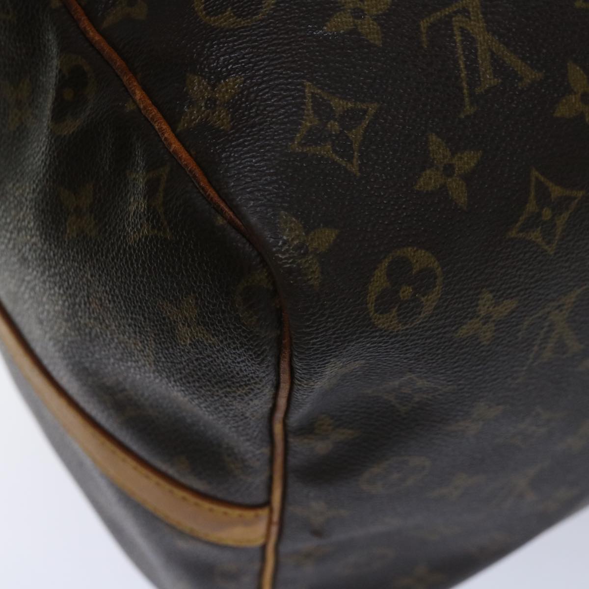 LOUIS VUITTON Monogram Keepall Bandouliere 60 Boston Bag M41412 LV 68002