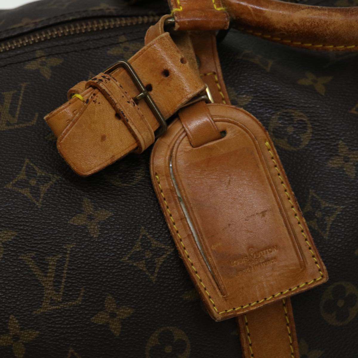 LOUIS VUITTON Monogram Keepall Bandouliere 60 Boston Bag M41412 LV 68002