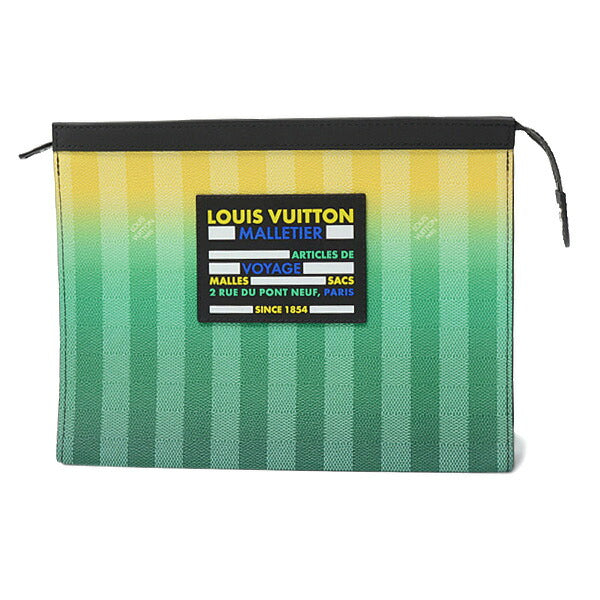 Louis Vuitton Damier Stripe Pochette Voyage MM M81317