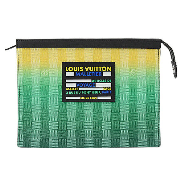 Louis Vuitton Damier Stripe Pochette Voyage MM M81317