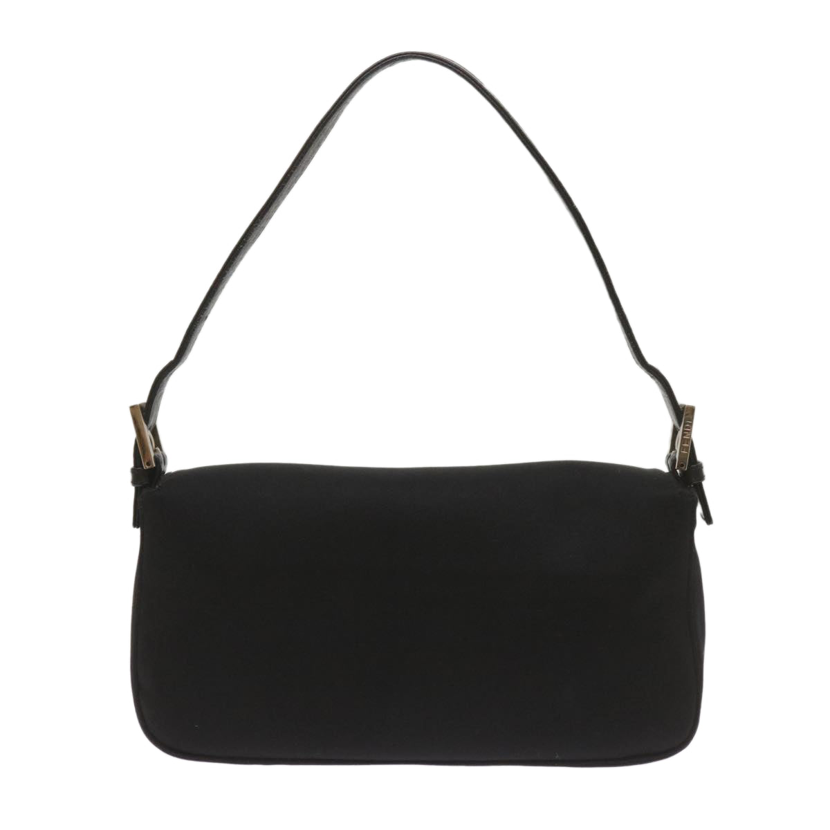 Luxury FendiMamma Baguette Shoulder Bag Nylon Black68214