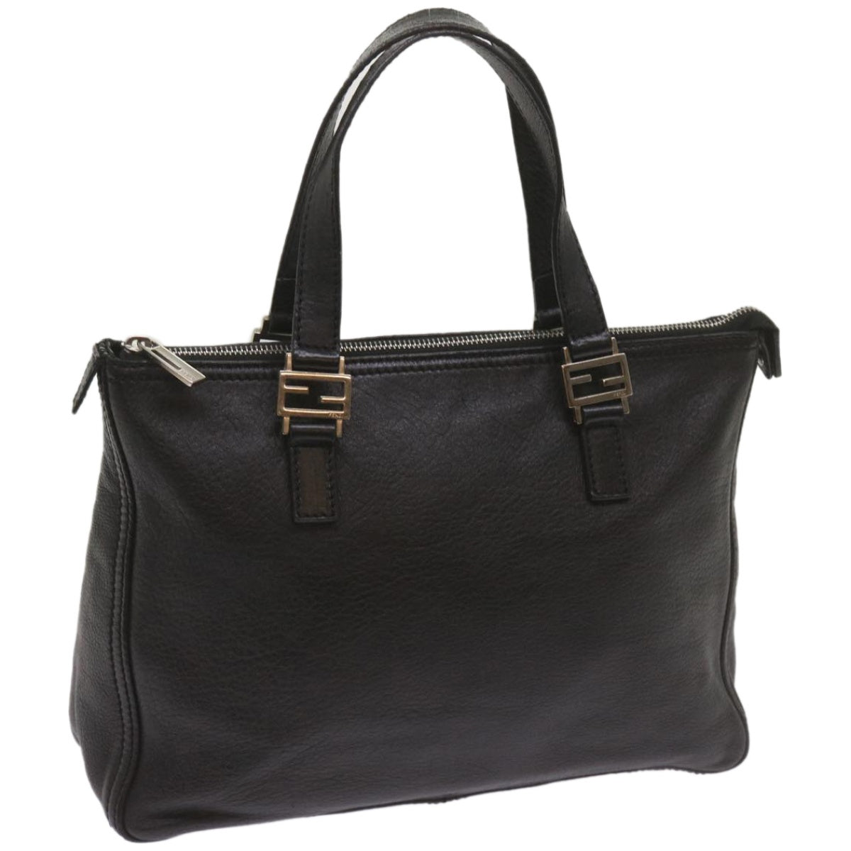Luxury FendiHand Bag Leather Black68245