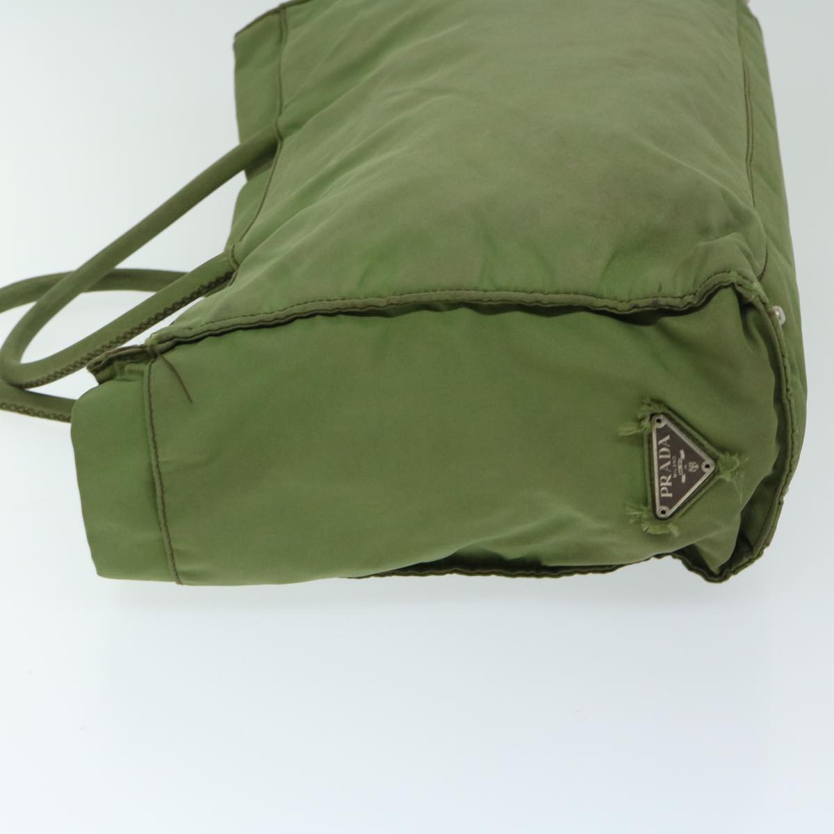 Luxury PradaHand Bag Nylon Green 68343