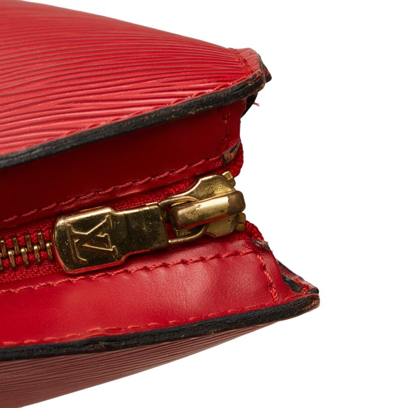 Louis Vuitton Epi Sandjack  Shoulder Bag M52267 Castilian Red Leather  Louis Vuitton