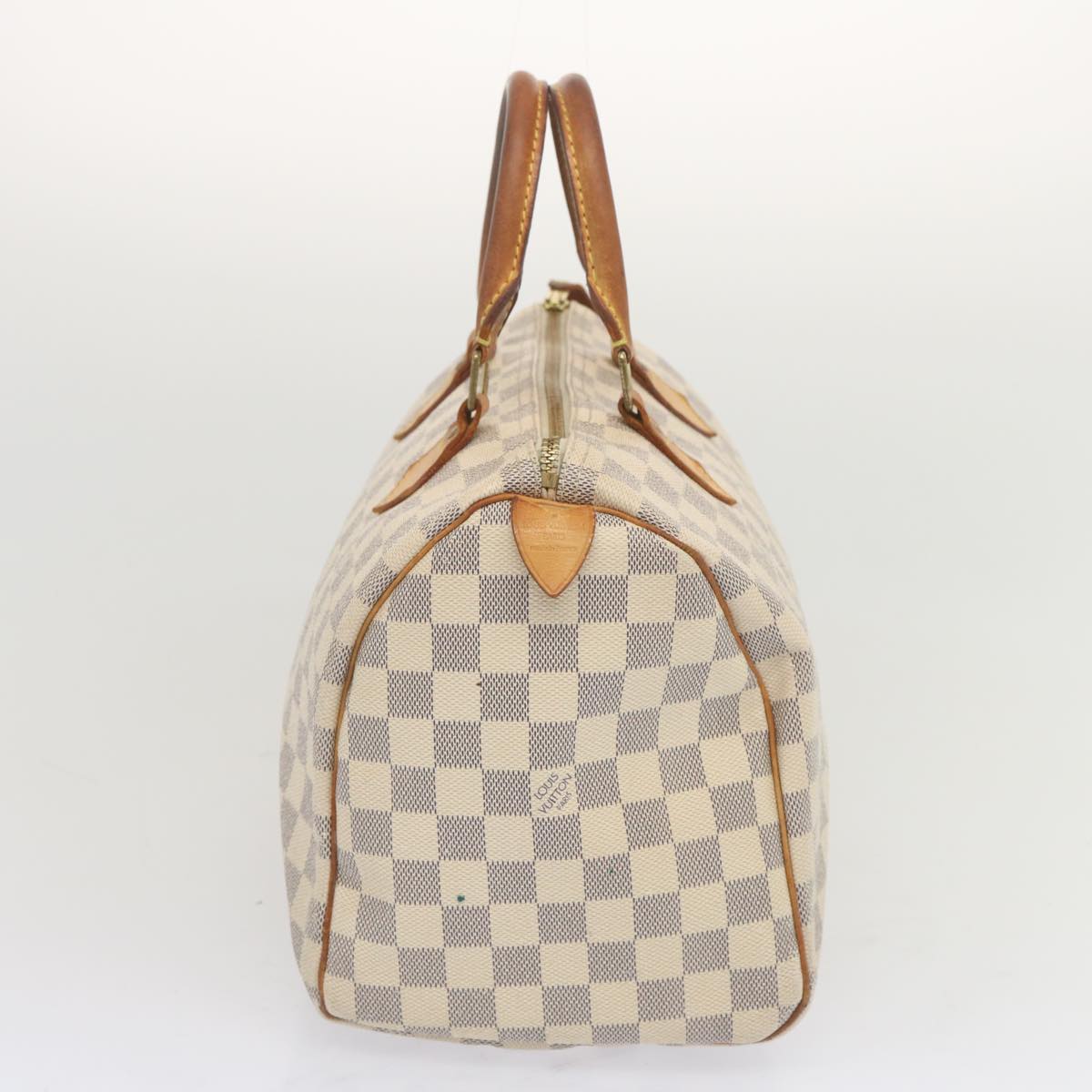 LOUIS VUITTON Damier Azur Speedy 30 Hand Bag N41533 LV 68486