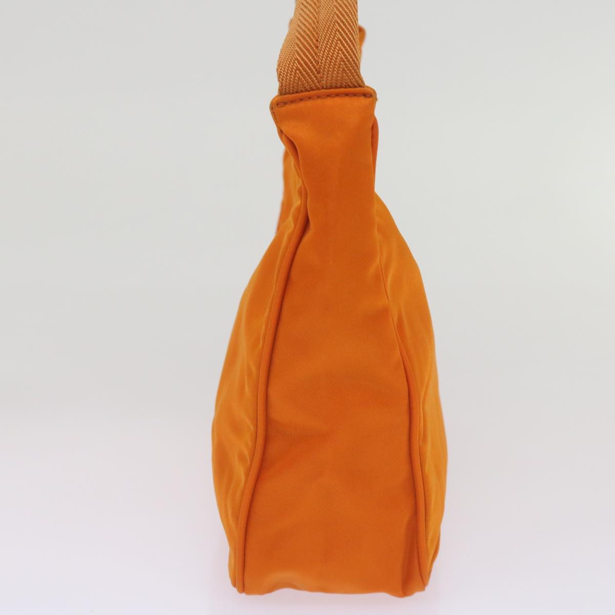 Luxury PradaHand Bag Nylon Orange 68495